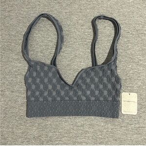 BRAND NEW Free People Gray Seamless Bralette